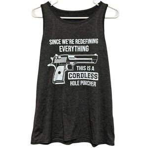 Since We're Redefining Everything This Is A Cordless Hole Tank Top Meme Size M